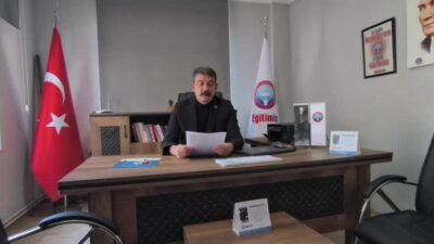 Eğitim-İş Karabük Şube Başkanı Zeki Çelik, Esentepe Mahallesi’nde İl Müftülüğü tarafından