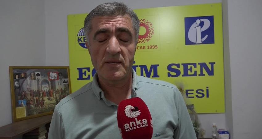 Eğitim-Sen Malatya Şube Başkanı Nevzat Millioğulları, okullarda ara tatil döneminin