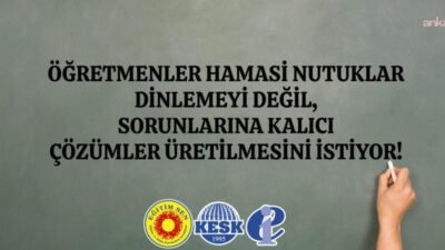 Eğitim ve Bilim Emekçileri Sendikası'ndan (Eğitim-Sen), 24 Kasım Öğretmenler Günü