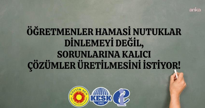Eğitim-Sen’den Öğretmenler Günü açıklaması: “Siyasi iktidar öğretmenlere 9 çeyrek altın borçludur” Eğitim ve Bilim Emekçileri Sendikası'ndan (Eğitim-Sen), 24 Kasım Öğretmenler Günü