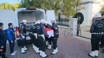 Muğla Emniyet Teşkilatı, Bodrum’da tedavi gördüğü hastanede yaşamını yitiren Emekli