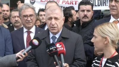 Zafer Partisi Genel Başkanı Ümit Özdağ, emekli Albay Orkun Özeller'in