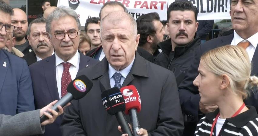 Zafer Partisi Genel Başkanı Ümit Özdağ, emekli Albay Orkun Özeller'in