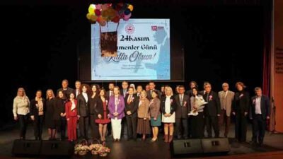 24 Kasım Öğretmenler Günü dolayısıyla Etimesgut Belediyesi tarafından Korkut Ata