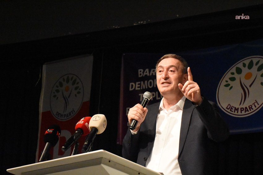  DEM Parti Eş Genel Başkanı Tuncer Bakırhan, İmralı'ya gidecek heyete