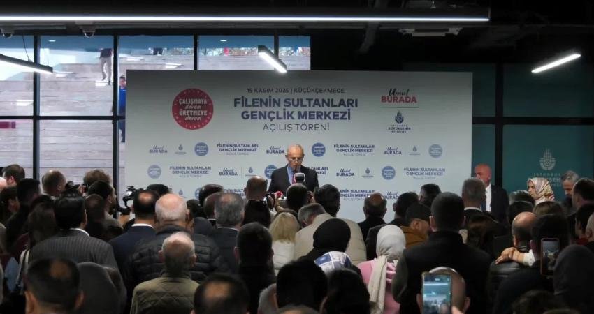 “Filenin Sultanları Gençlik Merkezi” açıldı… İBB Başkanvekili Nuri Aslan: İmamoğlu vizyonu dünyaya yayılıyor 19 Mart operasyonuyla tutuklanan CHP'nin Cumhurbaşkanı adayı, İBB Başkanı Ekrem