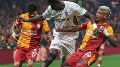 Trendyol Süper Lig’in 11. haftasında Galatasaray, sahasında Trabzonspor’u ile 0-0