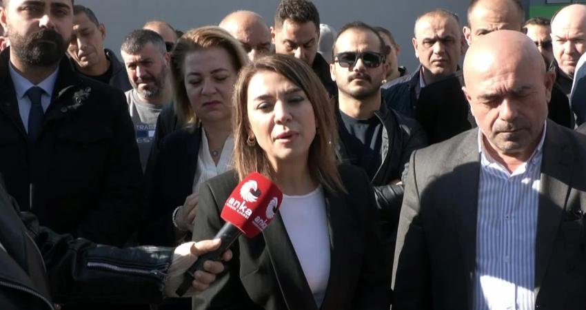 CHP Genel Başkan Yardımcısı Gamze Taşcıer, Kocaeli’de grevdeki GÜBRETAŞ işçilerini