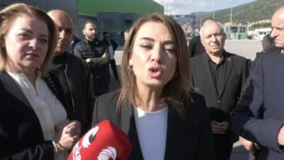 CHP Genel Başkan Yardımcısı Gamze Taşcıer, Kocaeli Dilovası’nda bir işletmede