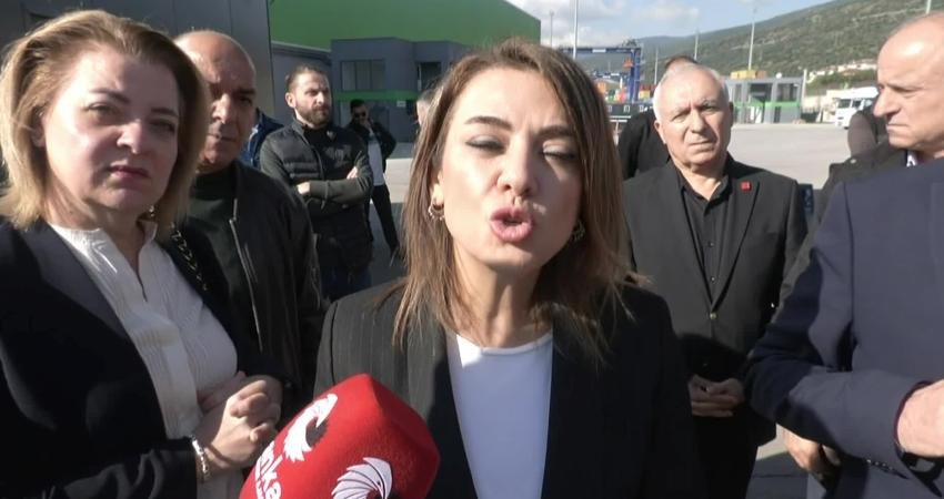 CHP Genel Başkan Yardımcısı Gamze Taşcıer, Kocaeli Dilovası’nda bir işletmede