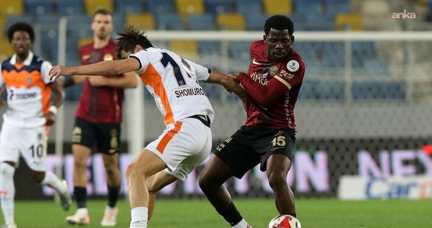 Süper Lig’in 12. hafta açılış maçında Gençlerbirliği konuk ettiği Başakşehir’i