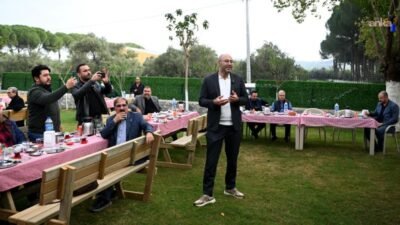 Germencik Belediyesi Kızılcapınar Sini Kahvaltı Evi, Belediye Başkanı Burak Zencirci