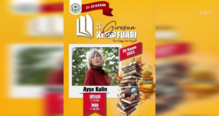 Giresun Belediyesi'nin bu yıl "Bir Kitap, Bin Hayal" sloganıyla 21-30 Kasım