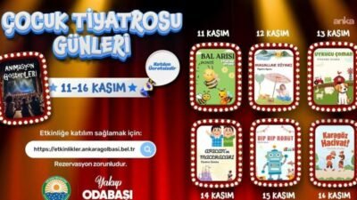 Gölbaşı Belediyesi, ara tatil döneminde çocukları eğlendirirken hayal dünyalarını geliştirecek