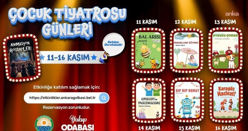 Gölbaşı Belediyesi, ara tatil döneminde çocukları eğlendirirken hayal dünyalarını geliştirecek
