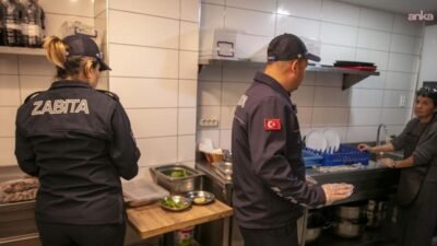 Güzelbahçe Belediyesi Zabıta Müdürlüğü ekipleri, ilçedeki restoran ve yeme-içme işletmelerinde