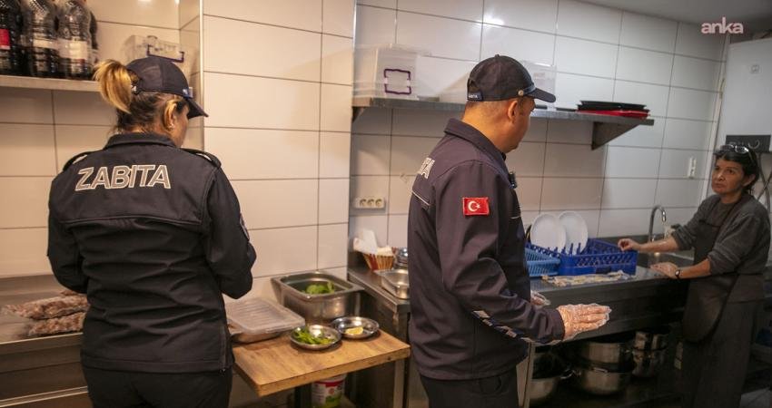 Güzelbahçe Belediyesi Zabıta Müdürlüğü ekipleri, ilçedeki restoran ve yeme-içme işletmelerinde