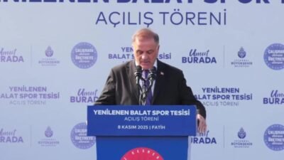 İstanbul Büyükşehir Belediyesi'nin (İBB) baştan aşağı yenilediği Fatih ilçesindeki amatör