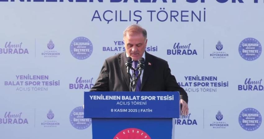 İstanbul Büyükşehir Belediyesi'nin (İBB) baştan aşağı yenilediği Fatih ilçesindeki amatör