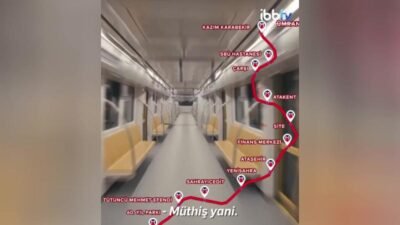  İstanbul Büyükşehir Belediyesi (İBB), "Durdurulan metro projelerini bir bir hayata