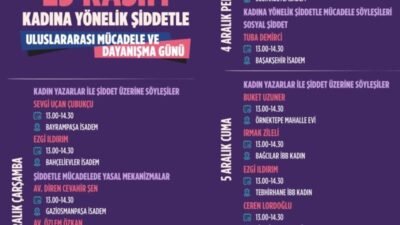 İstanbul Büyükşehir Belediyesi (İBB), ‘25 Kasım Kadına Yönelik Şiddete Karşı
