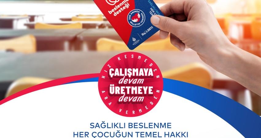 İBB’den ilkokul öğrencilerine okul beslenme desteği İstanbul Büyükşehir Belediyesi (İBB), sosyal destek kartı almaya hak kazanmış