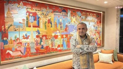 Ressam İsmail Acar’ın özel seçkisi, Sultanahmet’te sergilendiği oteli adeta yaşayan