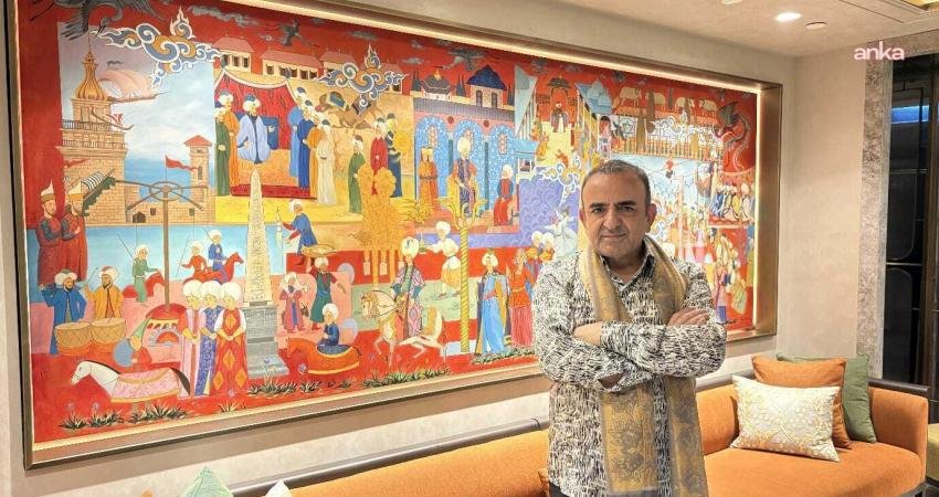 Ressam İsmail Acar’ın özel seçkisi, Sultanahmet’te sergilendiği oteli adeta yaşayan