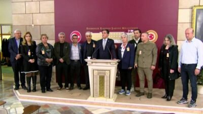 İYİ Parti Grup Başkanvekili Buğra Kavuncu, Staj ve Çıraklık Mağdurları Derneği