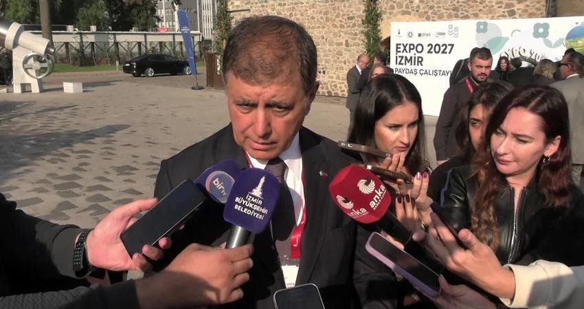 İzmir Büyükşehir Belediye Başkanı Cemil Tugay, HArmandalı ile başlayan ‘çöp