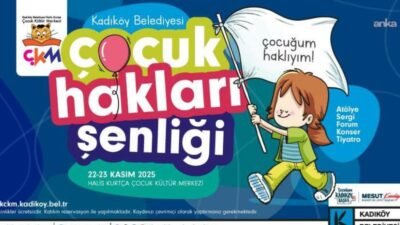 Kadıköy Belediyesi’nin "Çocuk Hakları Şenliği", Halis Kurtça Çocuk Kültür Merkezi’nde