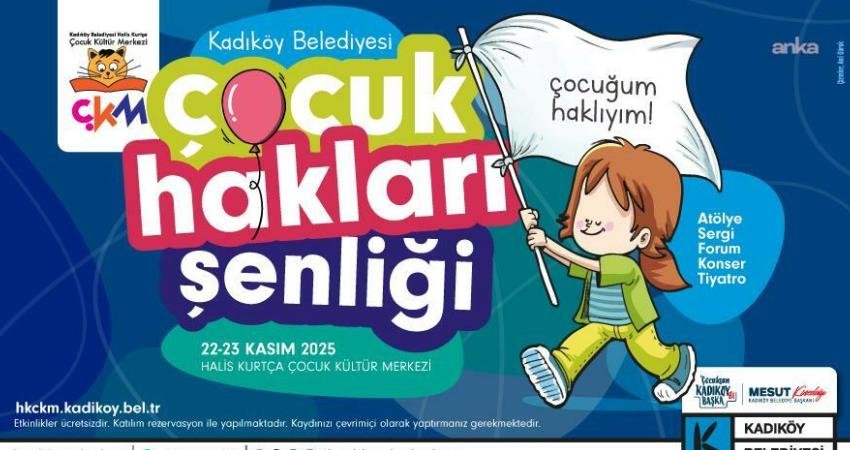 Kadıköy Belediyesi’nin "Çocuk Hakları Şenliği", Halis Kurtça Çocuk Kültür Merkezi’nde