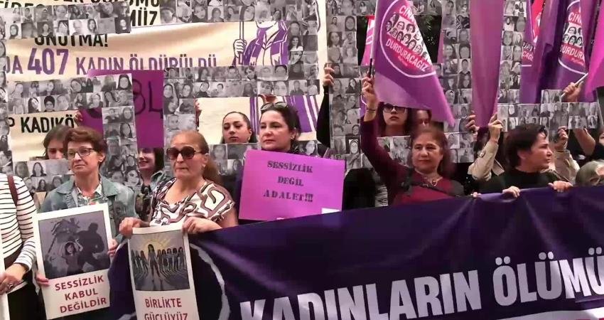 Kadıköy’de 25 Kasım Kadına Yönelik Şiddete Karşı Uluslararası Mücadele Günü
