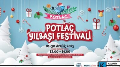 Kadıköy Belediyesi Potlaç Kadın Kooperatifi’nin yılbaşı festivali, 1 Aralık Pazartesi