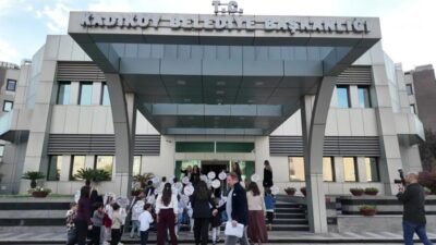 Kadıköy Belediyesi kreşlerinde eğitim alan çocuklar, 20 Kasım Dünya Çocuk