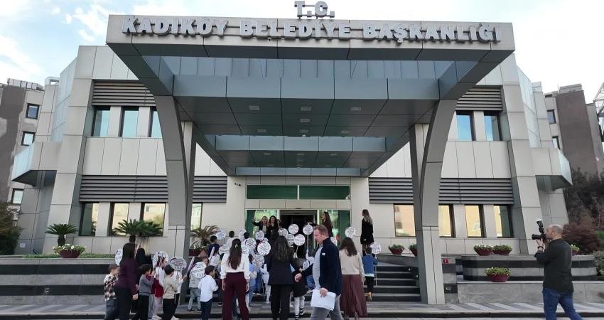 Kadıköy Belediyesi kreşlerinde eğitim alan çocuklar, 20 Kasım Dünya Çocuk