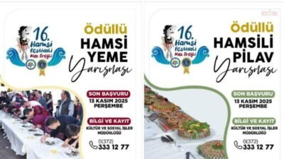 Karadeniz Ereğli Belediyesi’nin 16 Kasım Pazar günü Amfi Tiyatro Alanı’nda