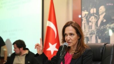 Karşıyaka Belediye Başkanı Yıldız Ünsal, Bostanlı Pazar Yeri’nde hayata geçirmeyi