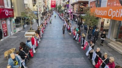 Karşıyaka Belediyesi tarafından Ulu Önder Mustafa Kemal Atatürk’ün sonsuzluğa uğurlanışının