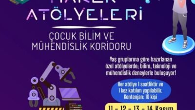 Kartal Belediyesi, çocukların bilim ve teknolojiyle erken yaşta tanışmasını desteklemek