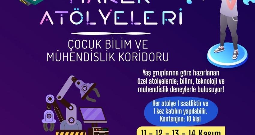 Kartal Belediyesi, çocukların bilim ve teknolojiyle erken yaşta tanışmasını desteklemek