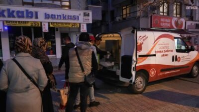 Keçiören Belediyesi, soğuk havanın etkisini artırmasıyla sabah erken saatlerde işe