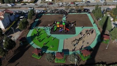 Kırıkkale'de Osmangazi Mahallesi’ndeki Şehit Jandarma Uzman Çavuş Suat Yalçın Parkı,