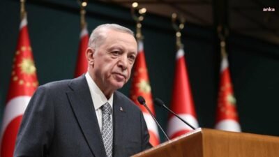 Cumhurbaşkanı Recep Tayyip Erdoğan, KKTC'nin 42'nci kuruluş yıl dönümü dolayısıyla