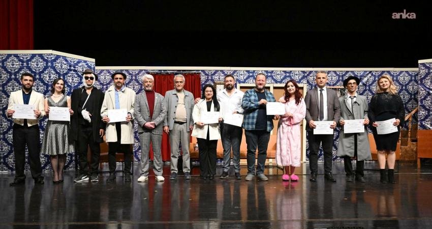 3'üncü Tiyatro Festivali kapsamında dün Kırşehir Belediyesi Şehir Tiyatrosu tarafından