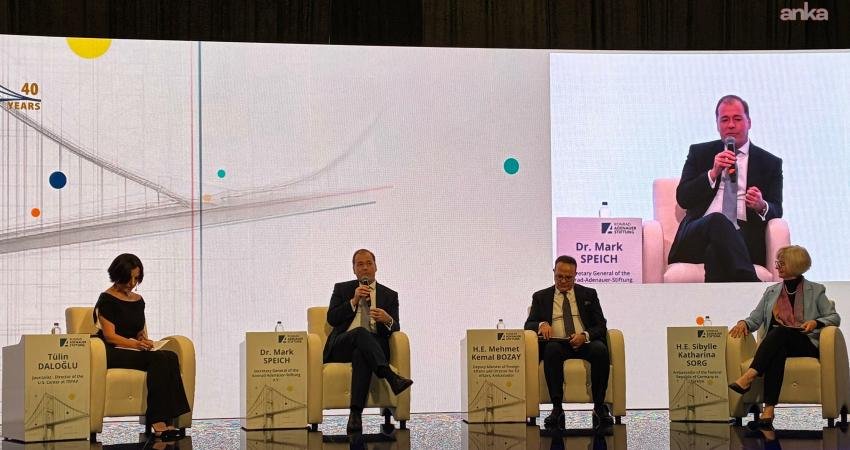 Konrad Adenauer Vakfı’nın Türkiye ofisinin 40’ıncı yılında Türk-Alman ilişkileri paneli düzenlendi Dışişleri Bakan Yardımcısı ve Avrupa Birliği (AB) Başkanı Büyükelçi Mehmet