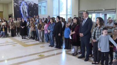 Konyaaltı Belediye Başkanı Cem Kotan, "Sonbahar ve Dolunay Dokulu Rölyef Resim