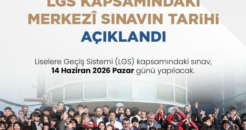 Milli Eğitim Bakanı Yusuf Tekin, Liselere Geçiş Sistemi (LGS) kapsamındaki