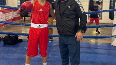 Mamak Belediyesi boks takımı sporcuları, 29 Ekim Cumhuriyet Bayramı kapsamında