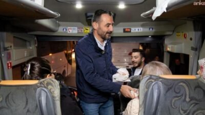 Manavgat Belediye Başkan Vekili Mehmet Çiçek, sabahın saatlerinde turizm emekçileri